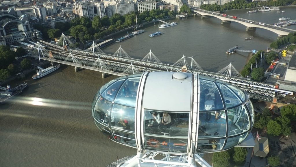 London Eye'dan Londra