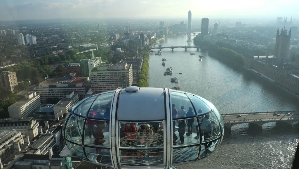 London Eye'dan Londra