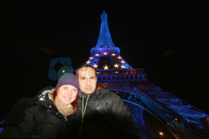 Eifflel Kulesi Paris'in simgesi