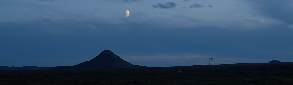 Keflavik - Reykavik yolunda aracı durdurtan an
