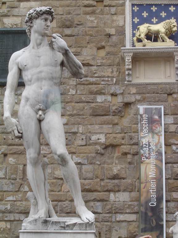 Statua del David Davud Heykeli Floransa