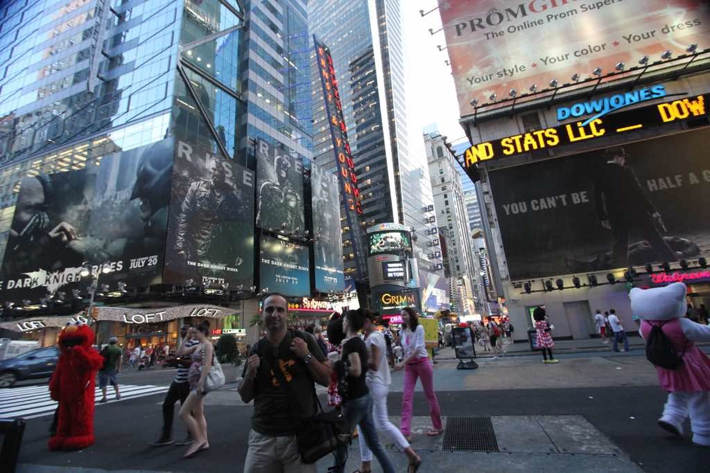 Times Square New York en önemli meydanı