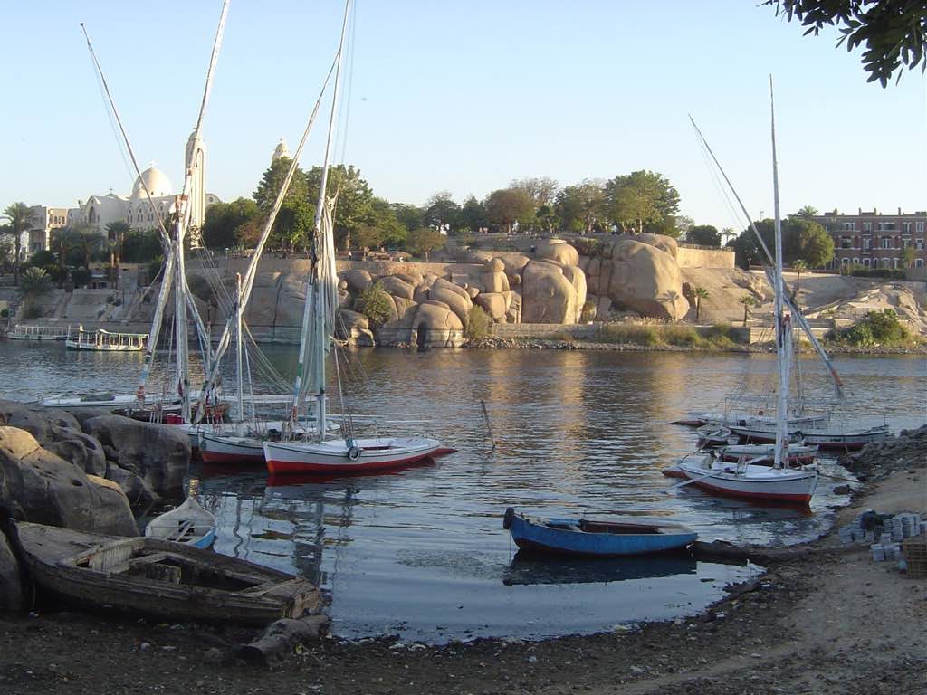 Aswan Felluca'ları meşhur