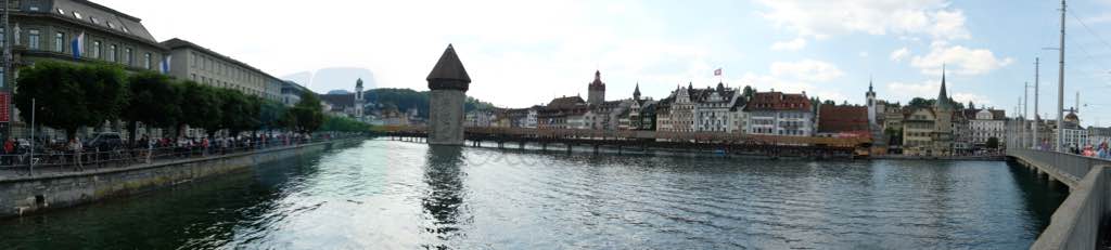 Kapellbrücke ve Luzern