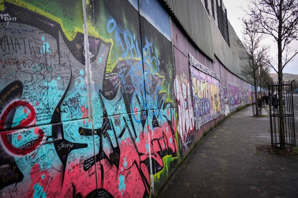 Peace Wall Belfast