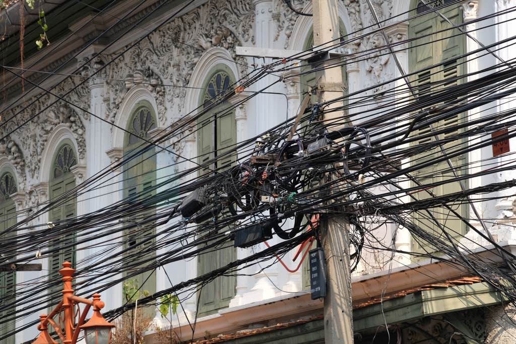 Bangkok elektrik telleri tam bir efsane