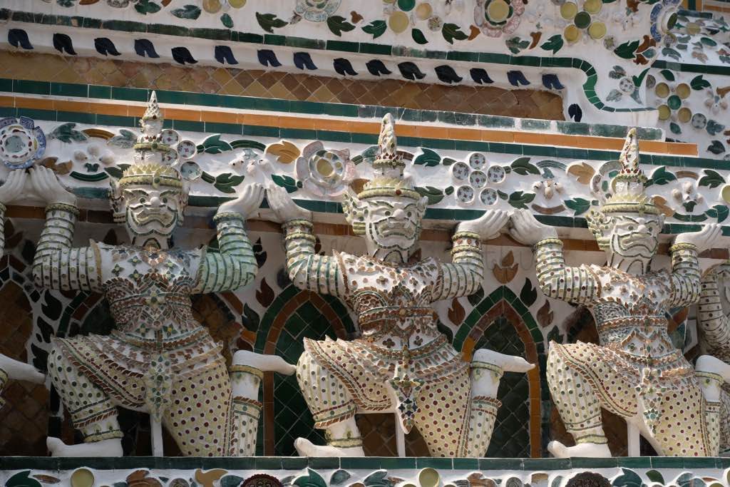 Bangkok Wat Arun'dan detaylar