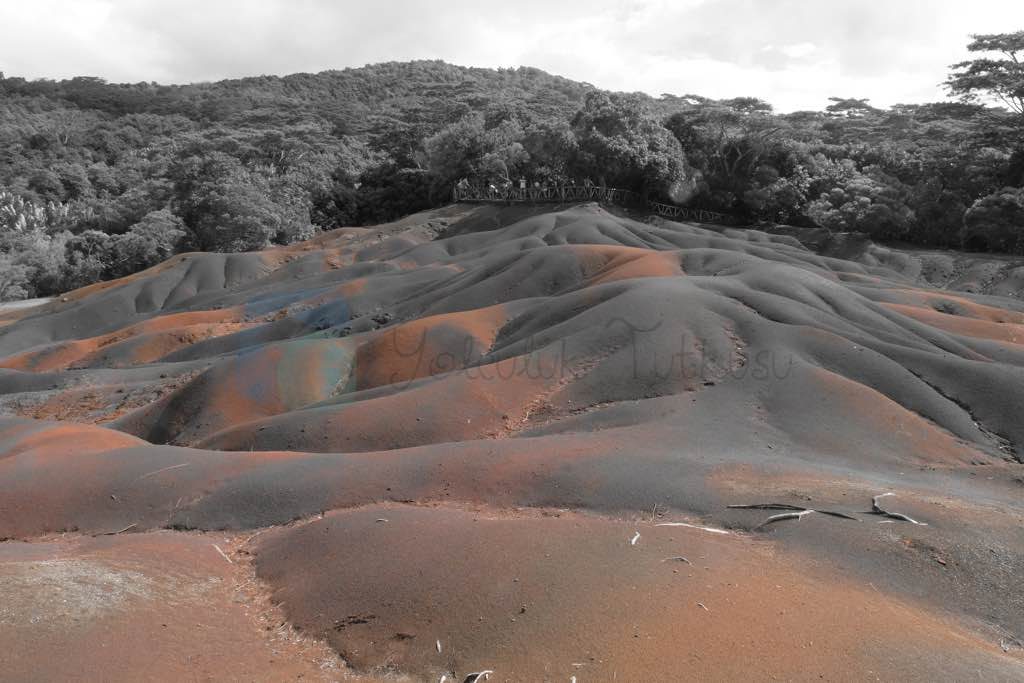 Seven Coloured Earth Mauritius gezilecek yerlerinin başında geliyor