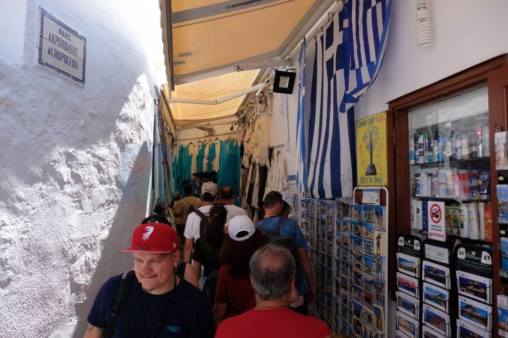 Lindos tırmanış Rodos