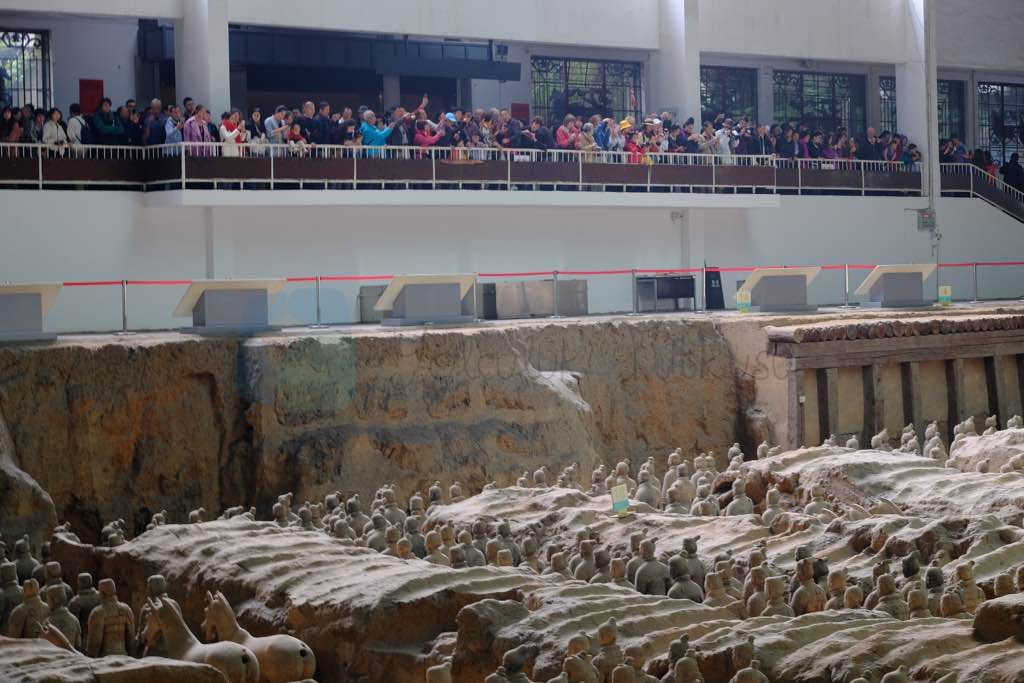 Xian Terracotta Savaşçılar platformu