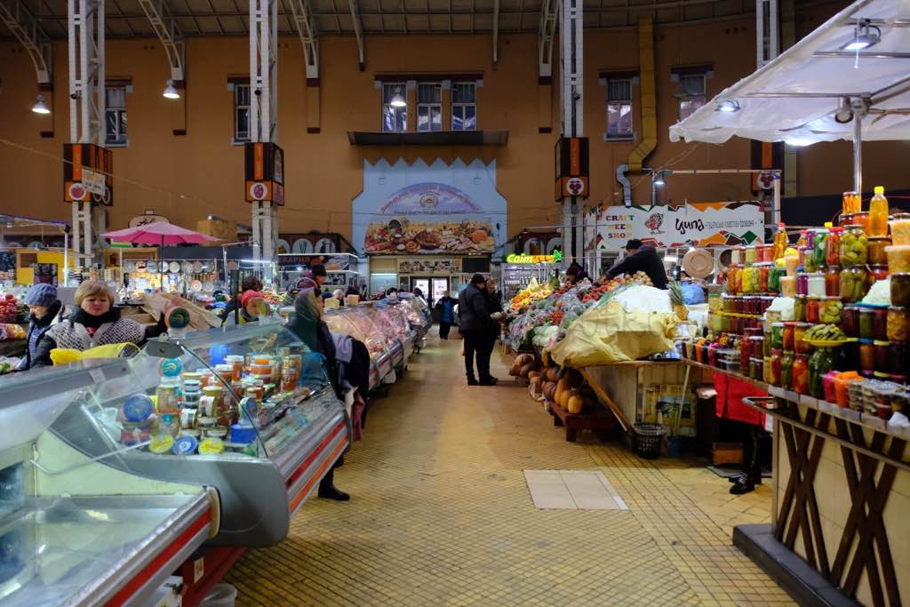 Bessarabsky Market Kiev gezi rehberi