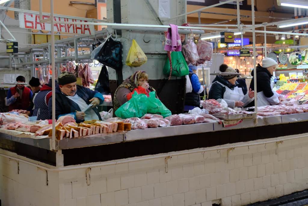 Bessarabsky Market Kiev gezi rehberi