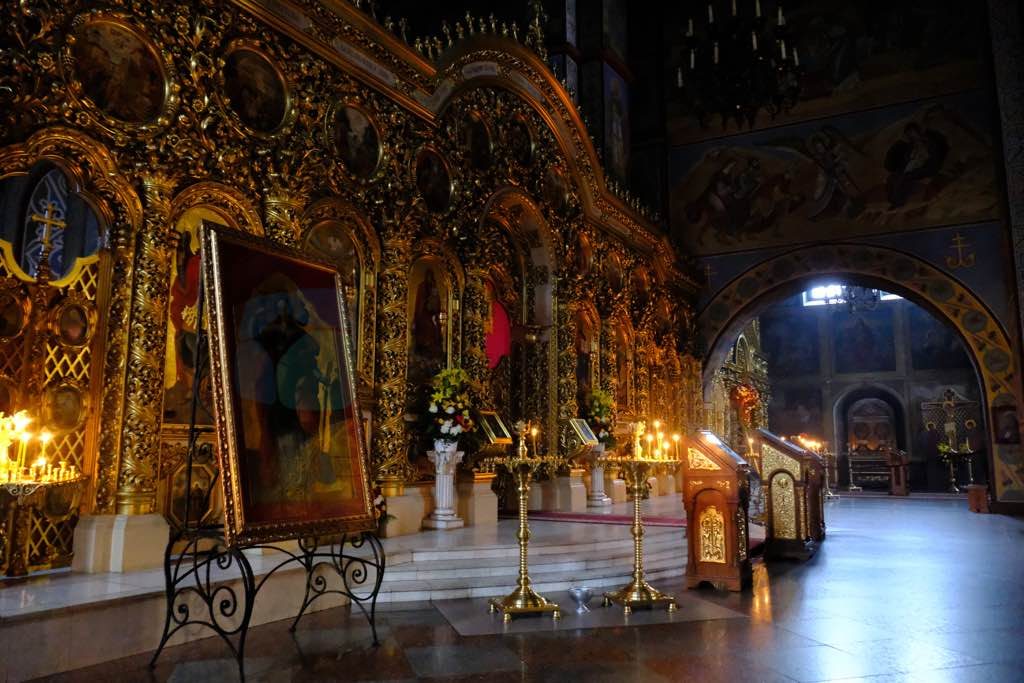 St.Michael Katedrali Kiev için en önemli yapılardan