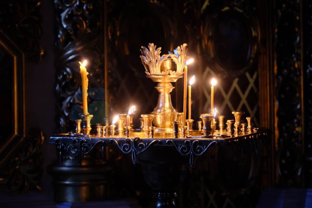 St.Michael Katedrali Kiev için en önemli yapılardan