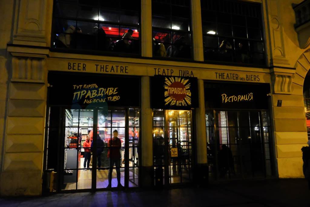 Pravda Beer Theatre Lviv