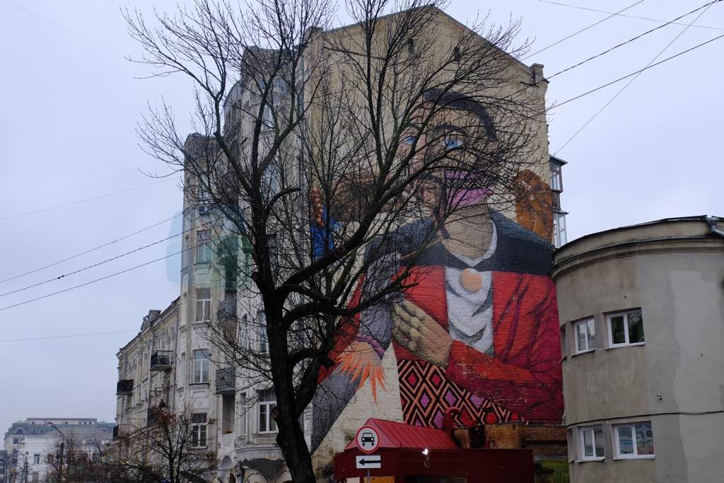 Kiev Muralları ile ünlü bir şehir