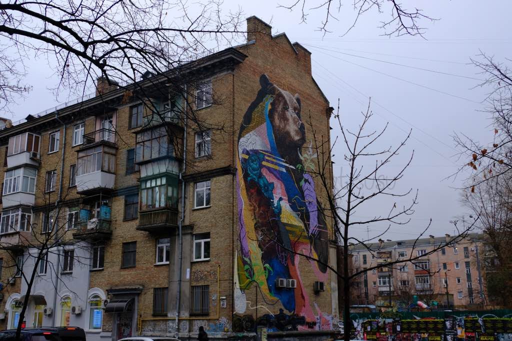 Kiev Muralları ile ünlü bir şehir