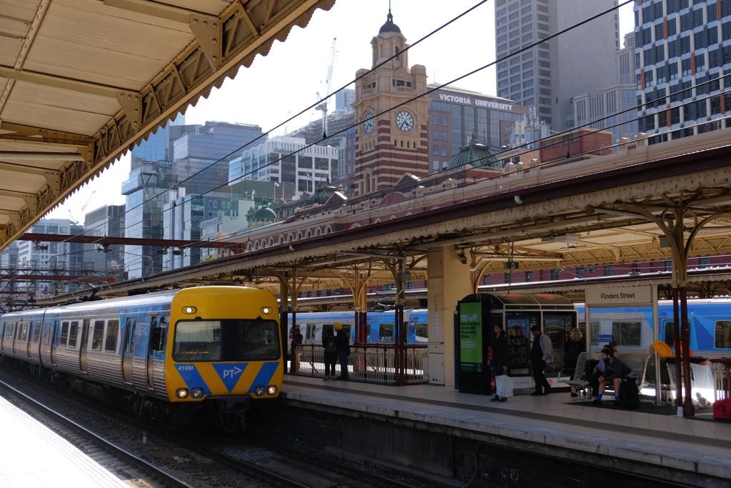Melbourne Flinders Tren İstasyonu