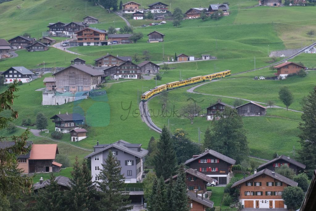 Grindelwald çok sakin bir İsviçre kasabası