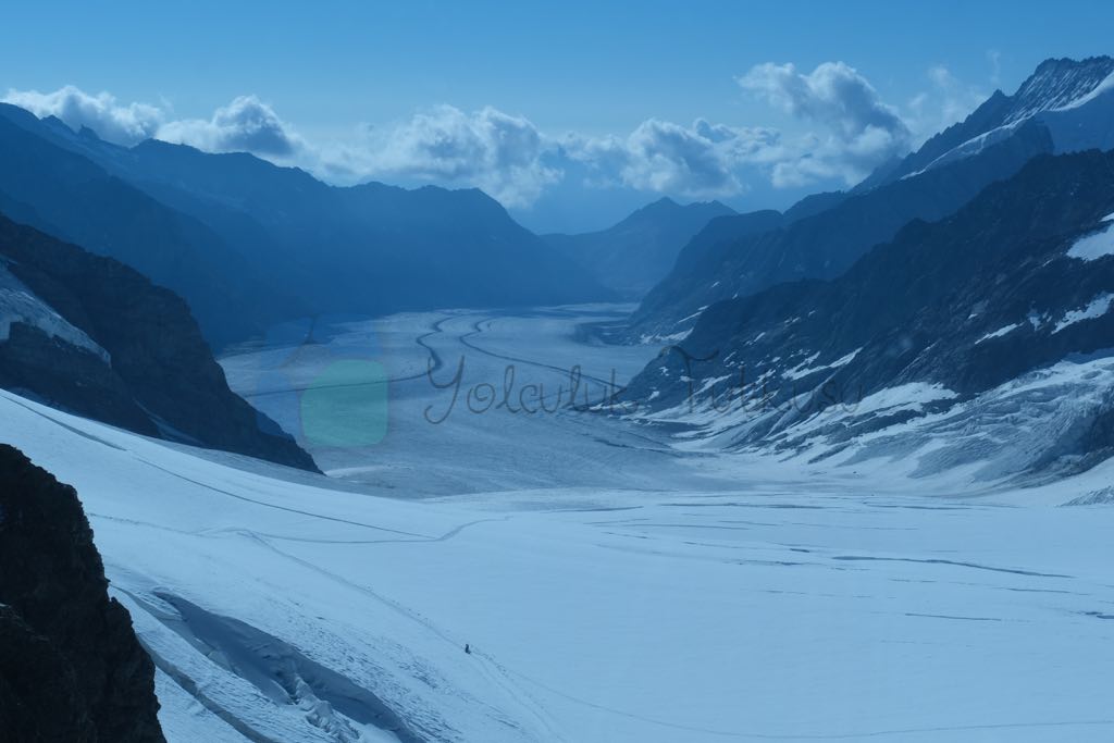 Grindelwal için olmazsa olmazlardan birisi Jungfrajoch Buzulunu görmek