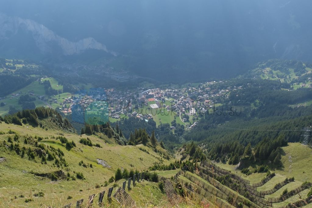 Wengen Grindelwlad bölgesinde görülmesi gerek kasabalardan